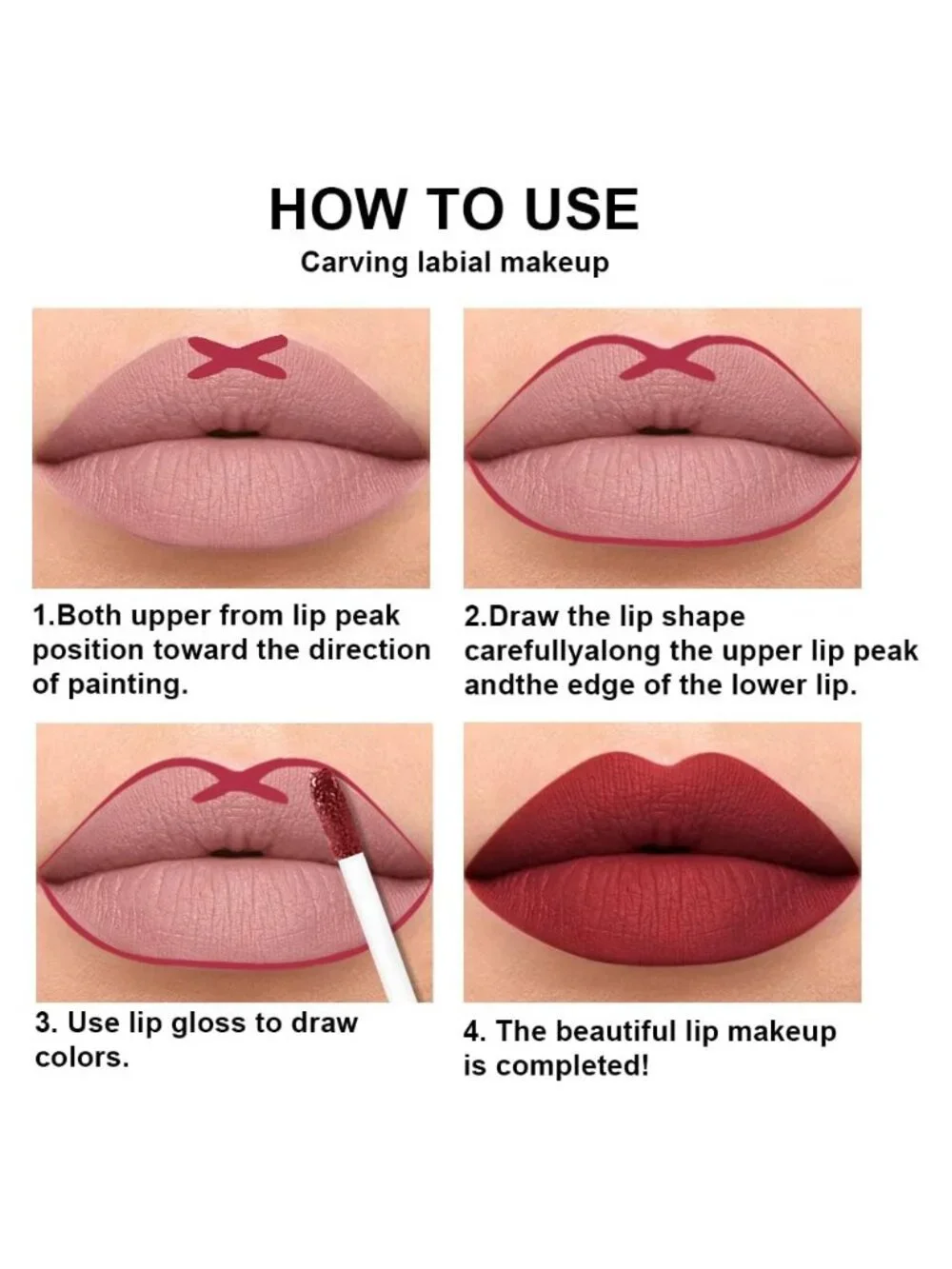 DNM 49# Festival Green 2Pcs 24H Long-Lasting Matte Liquid Lipstick and Lip Liner